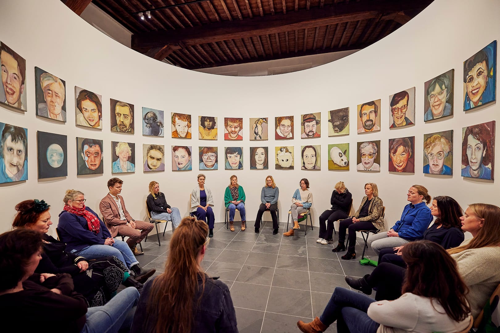 Geneeskracht artsen studenten geneeskunde kunst museum mindfulness