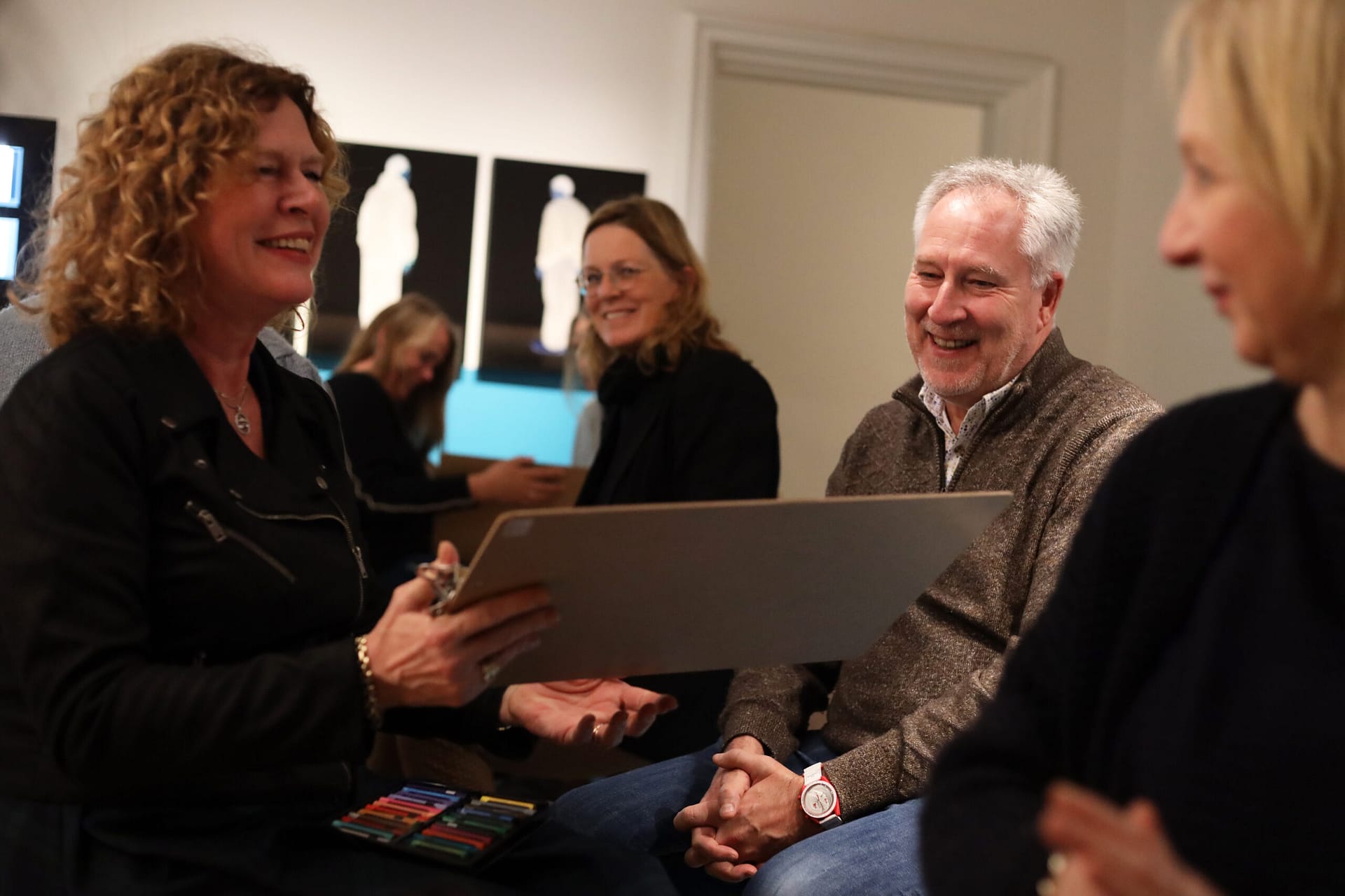 Geneeskracht artsen studenten geneeskunde kunst museum mindfulness